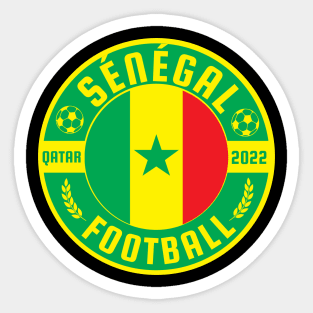 Senegal Football Sticker